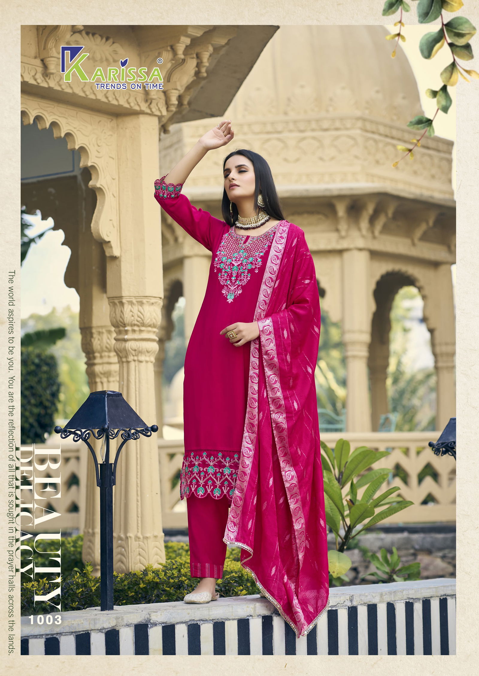 Razia By Karissa Viscose Silk Kurti With Bottom Dupatta Orders In India